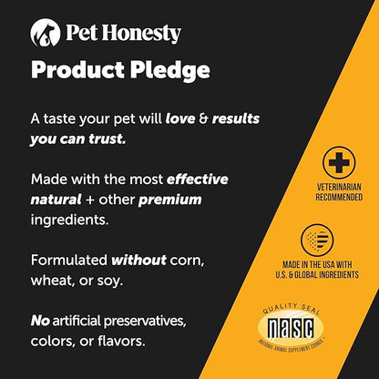 Pet Honesty Dog Allergy Relief Immunity - Dog Allergy Chews, Probiotics for Dogs, Seasonal Allergies & Skin and Coat Supplement, Itch Relief for Dogs, Allergy Support Supplement Salmon,180ct, 2pk