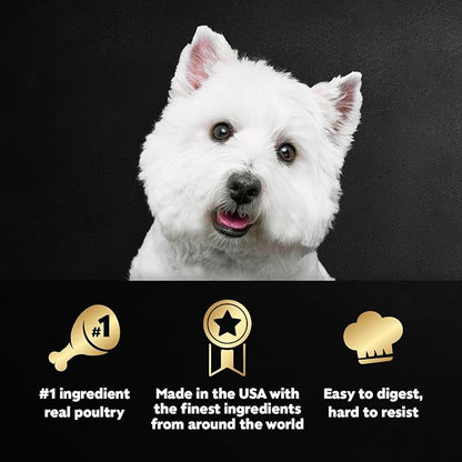 Cesar Classic Loaf in Sauce Adult Wet Dog Food Poultry Lovers Variety Pack with Real Chicken, Turkey or Duck, 3.5 oz Easy Peel Trays, 36 Count