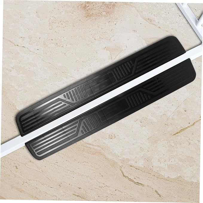 VICASKY 3Pcs Durable Dog Fence Ramp Easy Installation Door Sill Accessory for Pet Safety Skid Compatible with Indoor Use