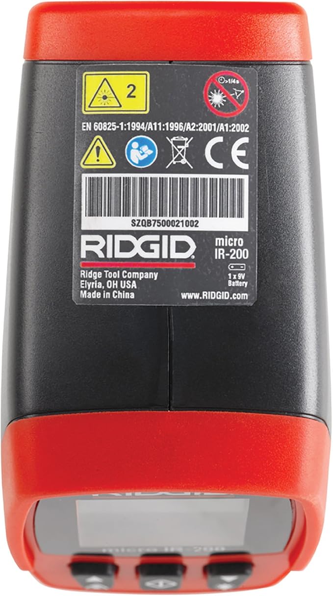 Ridgid 36798 IR-200 Micro Thermometer