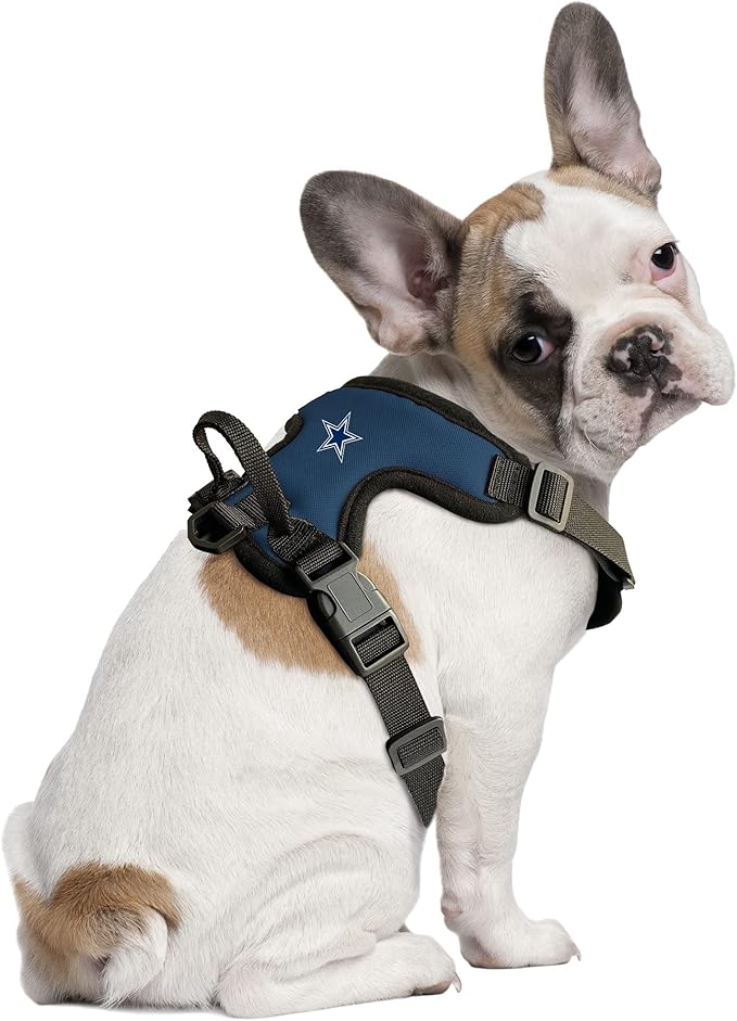 Littlearth NFL Unisex NFL Front Clip Pet Harness