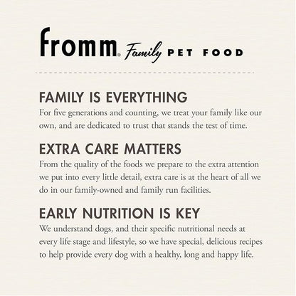 Fromm Heartland Gold Puppy Premium Dry Dog Food - Dry Puppy Food for Medium & Small Breeds - Beef Recipe - 4 lb