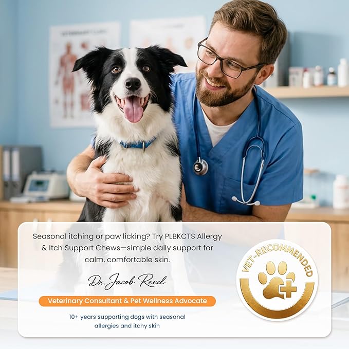 Dog Allergy Chews 200 Treats, Allergy & Itch Skin Relief Omega 3 Fish Oil Probiotics for Seasonal All Issues Allergies Skin & Hair, Gut, Immune Support-All Ages & Sizes Dogs Made in USA Chicken Flavor