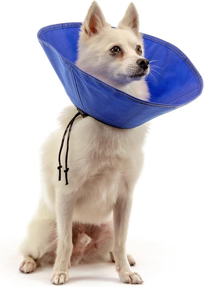 KVP EZ Soft Pet Cloth Recovery Collar, XL Size Fits 14" to 22.5" Neck/9.5" Depth