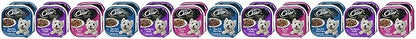 Cesar Filets in Gravy Adult Wet Dog Food Variety Package,Filet Mignon,New York Strip and Prime Rib Flavors,3.5 oz. Easy Peel Trays,Variety Pack,24 Count (Pack of 2)