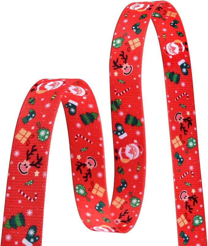 Mihqy Christmas Dog Collar - Premium Adjustable Dog Collar for Small Medium Large Dogs (Christmas, S)