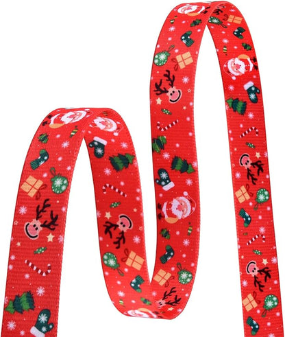 Mihqy Christmas Dog Collar - Premium Adjustable Dog Collar for Small Medium Large Dogs (Christmas, S)