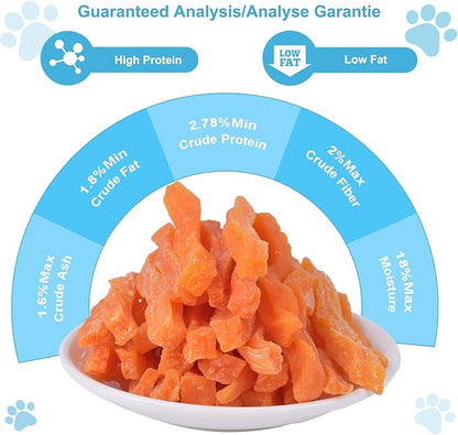 Soft Dog Treats Chicken Sweet Potato Sticks Puppy Easy to Digest Training Snacks Sweet Potato Sticks 2lb