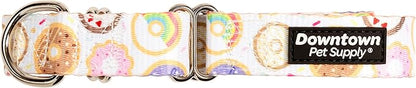 Downtown Pet Supply - Martingale Collar for Dogs - Dog Training Collar - Big, Wide & Thick Dog Collar - Escape-Proof, Weatherproof, Durable and Comfortable - Donut - Medium Dog Collar