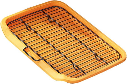 AYNEFY Dog Supplies Dog Supplies, to Clean, Large Space, Removable Washable Training Toilet for Pet Dogs, with Flat Plate Design, for Small Medium Large Dogs Spill Proof Dog Potty Tray,