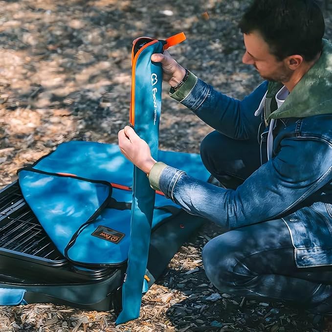 FXW Rollick Unleashed Dog Playpen for Indoor, Yard, RV Camping, 50 inch 16 Panels Dog Pen with Playpen Storage Bag (2 Packs) for Large Dogs, Black│Patented