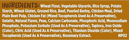 Nutrish Soup Bones Premium Dog Chews with Real Beef and Barley,6 Chews (Rachael Ray),(Pack of 2)