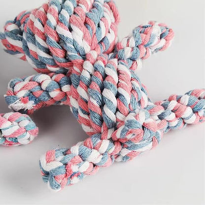 Dog Toys Puppy Teething Chew Toys,Pet Chew Toy Cat Chew Toy,Safe Braided Rope Toys Healthy Handmade Gift