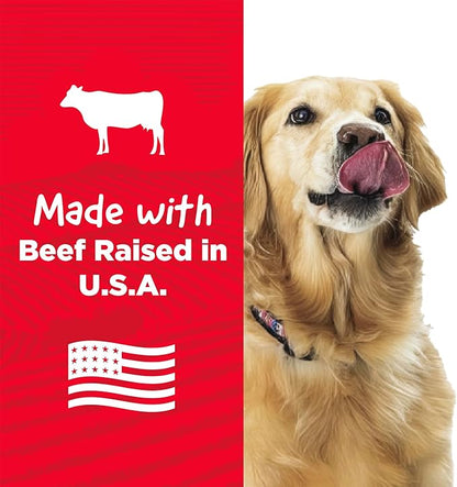 Country Kitchen Beef Jerky Tender Dog Treats, Made with Real Beef, High Protein, Low Fat, No Artificial Colors, 32 oz
