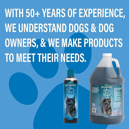 Bio-Groom Ultra-Black Dog Shampoo - Color Enhancing Pet Shampoo, Dog Bathing Supplies, Puppy Wash, Grooming Supplies, Cruelty-Free, Made in USA, Coat Brightener - 1 Gallon
