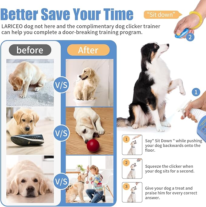 32oz Dog Train Spray to Curb Unwanted Marking | Effective Spray for Dog Behavior Control | Help Dogs Stop Marking in Your Home | Easy-to-Use Spray for Marking Habits