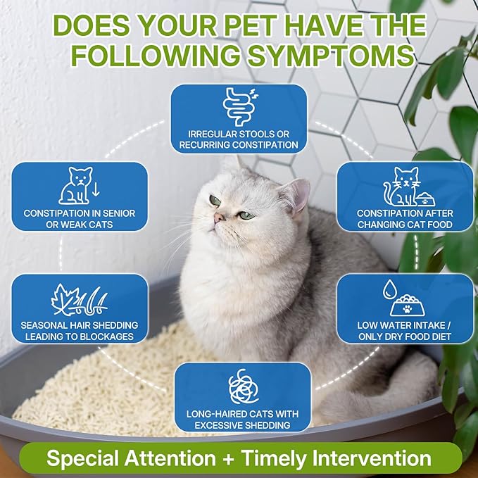 Cat Constipation Relief for Digestive Health Support + Dog Cough Treatment Support for Dogs for Breathing Comfort Bundle, Easy-to-Use, 60 ml/2 Fl Oz Each, Multi-Pet Family Care Solution