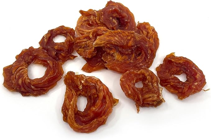 Pet 'n Shape Chik 'n Rings – Natural Chicken Breast Jerky Dog Treats, 2 Pound