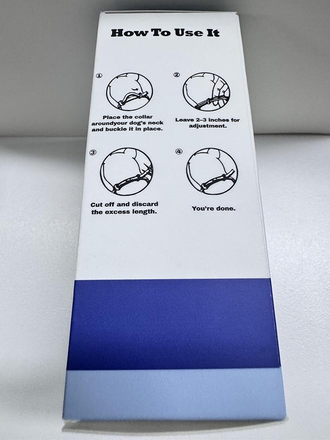 KOOSA Flea and Tick Collar for Dogs, 2 Packs Flea Collar for Dogs with Natural Essential Oils, Waterproof & Adjustable Flea and Tick Prevention Collar for Small Medium Large Dogs & Puppies, Grey