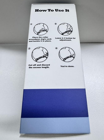 KOOSA Flea and Tick Collar for Dogs, 2 Packs Flea Collar for Dogs with Natural Essential Oils, Waterproof & Adjustable Flea and Tick Prevention Collar for Small Medium Large Dogs & Puppies, Grey
