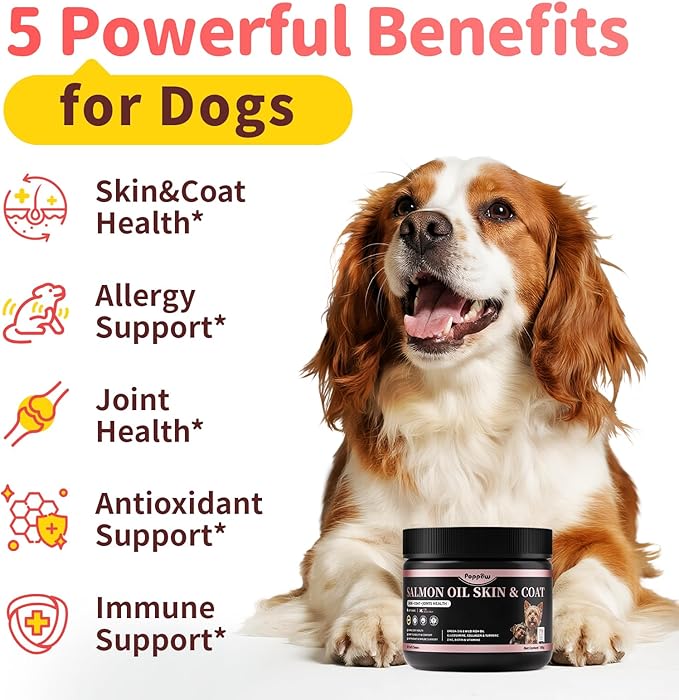 Salmon Oil for Dogs (Chicken 90Ct)