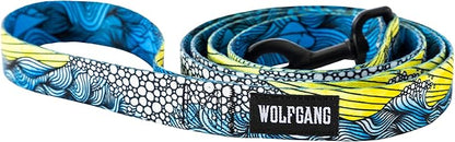 Wolfgang Heavy Duty Dog Leash, Pull-Tested for Walking & Training, DawnPatrol Print, Small