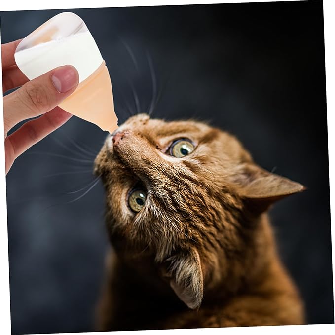 Toddmomy Cat Milk Bottle Puppy Feeder Bottle Kitten Milk Feeder Small Nursing Bottle Pet Milk Feeding Bottle