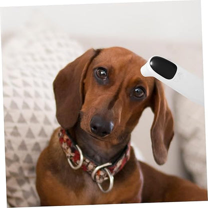 BESPORTBLE Accurate Non Contact Pet Ear Thermometer for Cats Dogs and Farm Animals Rechargeable Digital Thermometer with Quick Measurement Easy Operation Plastic Body for Puppies Sheep Cattle