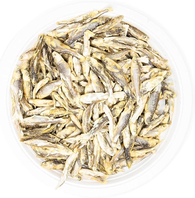 hotspot pets Freeze Dried Minnows Treats for Cats & Dogs (1 Pound Bag Over 400 PCS) Made in USA, All Natural, High Protein, Rich in Omega-3s, Grain-Free, Perfect for Training, Topper or Snack