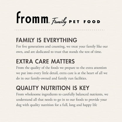 Fromm Classic Adult Whitefish & Rice Dog Food - Premium Dry Dog Food for Large, Medium, & Small Breeds - Whitefish & Rice Recipe - 5 lb