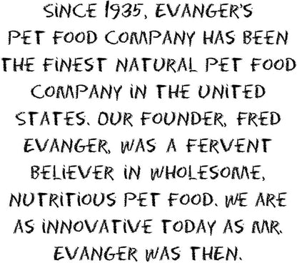 Evanger's Heritage Classics Cooked Chicken Dog Food – 12 Count, 12.5 oz Each – Grain & Gluten Free, Simple Meat-Based Diet – Supplemental & Intermittent Feeding