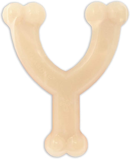 Nylabone Original Wishbone Power Chew Toy for Dogs, Dog Toys for Aggressive Chewers, Original Flavor, Medium - Up to 35 lbs, 1 Count