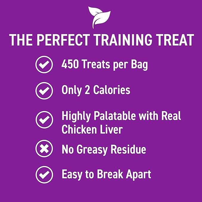 Cloud Star Tricky Trainers Crunchy, Low Calorie Training Dog Treat, Made in the USA, Wheat & Corn Free