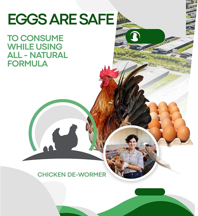 Natural Chicken Chili Mix De-Wormer Powder | 1LB | Promotes Balanced Digestive Wellness | Egg-Safe Chicken Wormer | Poultry Care for All Ages & Sizes