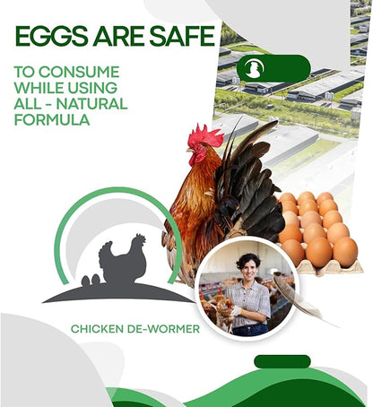 Natural Chicken Chili Mix De-Wormer Powder | 1LB | Promotes Balanced Digestive Wellness | Egg-Safe Chicken Wormer | Poultry Care for All Ages & Sizes