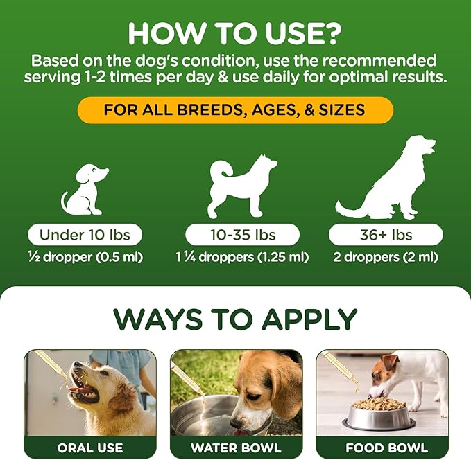Antibiotics for Dogs,Natural Antibiotics for Dogs,Pet Antibiotic,Supplement for Urinary Tract Support, Digestion & Skin Health,Dog Allergy and Itch,Natural Herbal Supplement