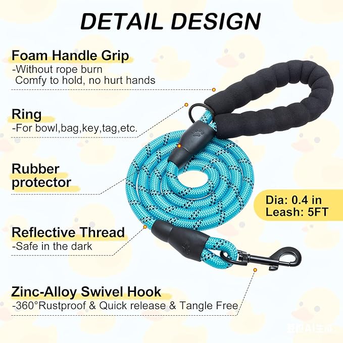BEAUTYZOO Small Dog Harness and Leash Set,Step in No Choke No Pull Soft Mesh Dog Harnesses Reflective for Extra-Small/Small Medium Puppy Dogs and Cats,BlueDuck S