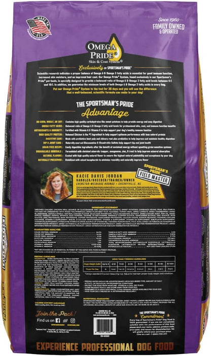 Sportsman's Pride Field Master Grain-Free Chicken, Sweet Potato, & Berry Recipe Dry Dog Food, 30-lb Bag