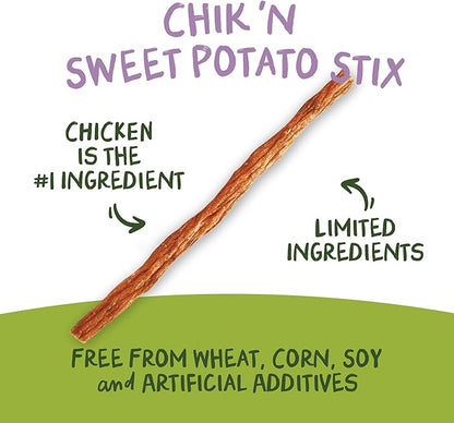 Pet 'n Shape Chik 'n Sweet Potato Stix – Made and Sourced in The USA- Natural Healthy Dog Treats, 28 Ounce