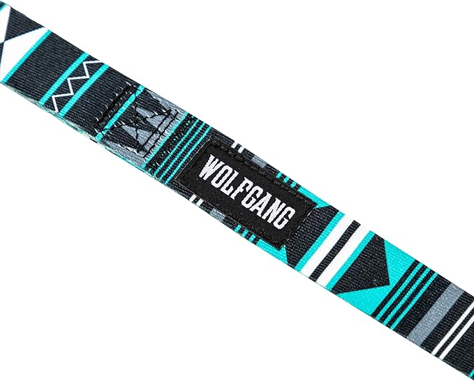 Wolfgang Heavy Duty Dog Leash, Pull-Tested for Walking & Training, WesternSky Print, Dual Handle Large