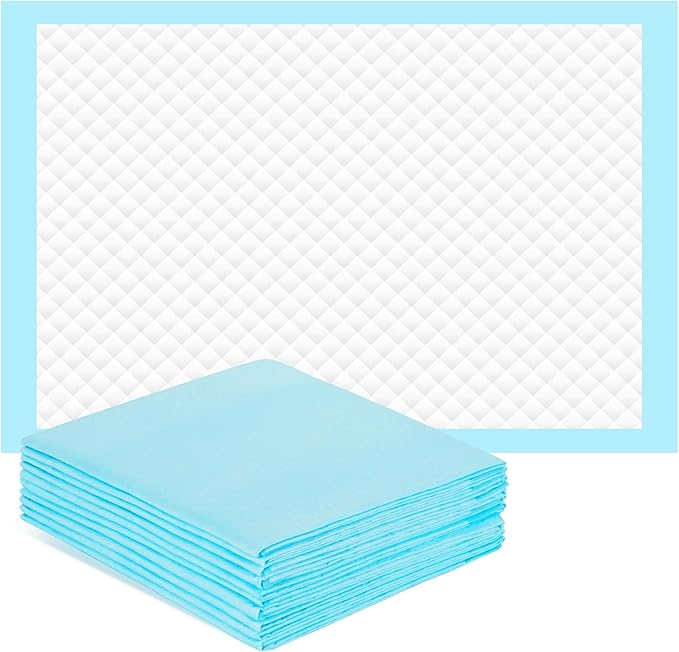 30” x 36” Disposable Underpads, 6 Layers Super Absorbent Leakproof Bed Pads for Adults and Pets Quick-Drying Incontinence Pads, Dog Pee Pads Extra Large - 50 Count