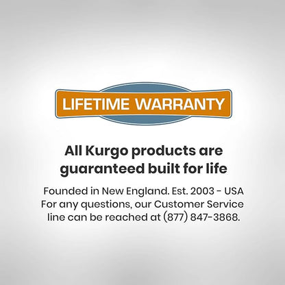 Kurgo Tru-Fit Smart Dog Walking Harness - Comfortable Fit - Adjustable Harness - Reflective Pet Wear - Quick Strap Release - Daily Walk Accessory - Includes Seat Belt Loop - Black - Large