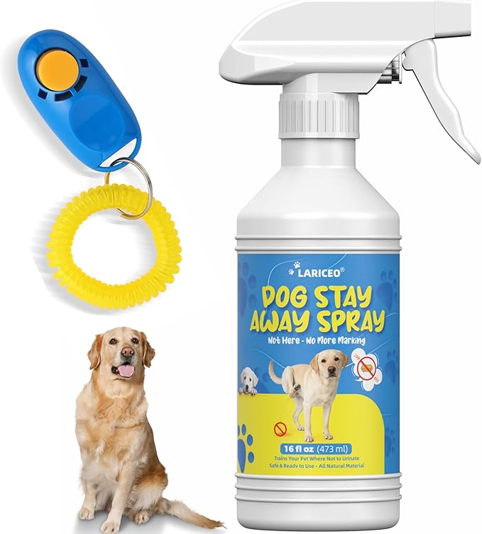 16oz Dog Behavior Correction Spray - Dog Not Here Pee - Training Aid Spray for Dogs - Easy-to-Use Spray for Marking Habits, Help Dogs Stop Marking in Your Home