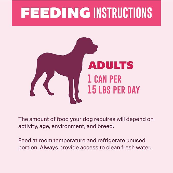 Your PET'S Kitchen Wet Dog Food, Beef Recipe - 13.2 oz Cans (Pack of 6), Made in The USA with Real Beef