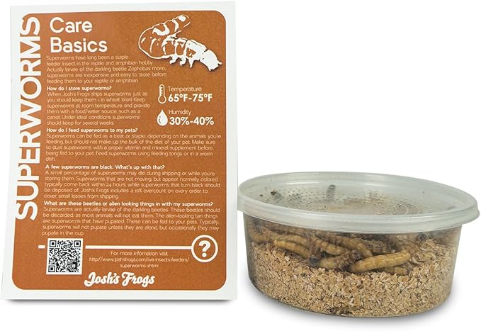 Josh's Frogs Superworms (50 Count)