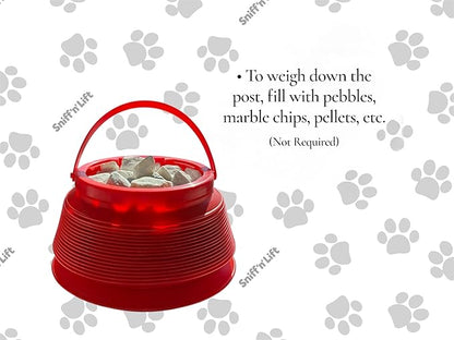 Indoor Dog Pee Post | Provides a Target to Aim | Keeps Pee on Pad | Training Aid | for All Dog Sizes