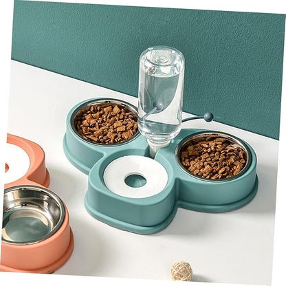 Convenient Pet Waterer and Feeder Feeder for Dogs Triple-use Pet Accessory