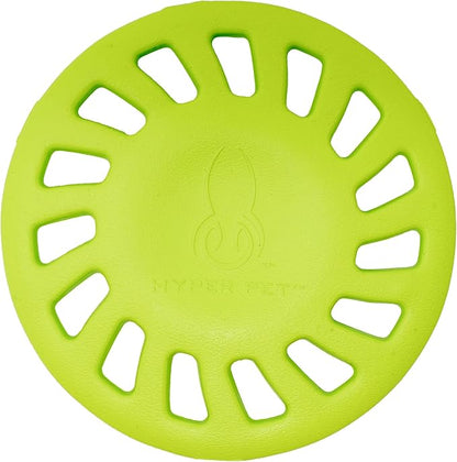 Hyper Pet Chewz Hubcap EVA Foam Dog Toy, Pack of 1, Green