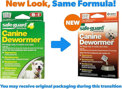 8 in 1 Safe-Guard 4 Dewormer for Small Dogs
