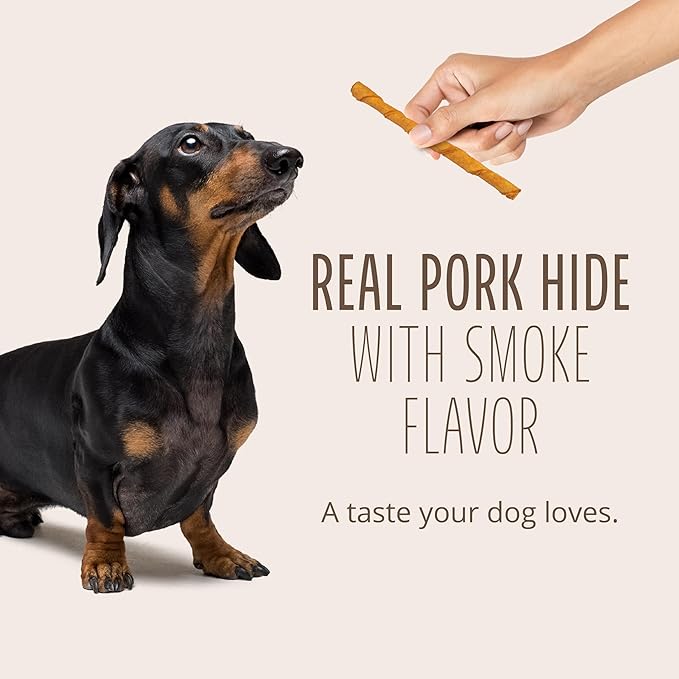 Better Belly Highly Digestible Rawhide Twist Sticks Chews, Treat Your Dog to a Chew with NO Artificial Colors or Flavors 25 Count (Pack of 1)